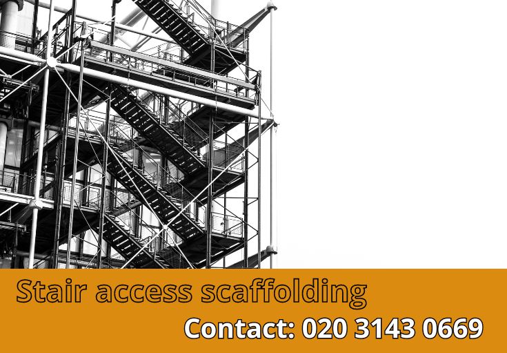 Stair Access Scaffolding Raynes Park